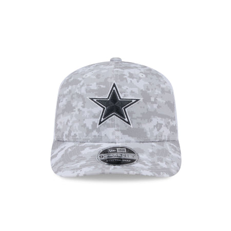 Dallas Cowboys 2024 Salute to Service 9SEVENTY Trucker Hat