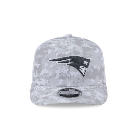 New England Patriots 2024 Salute to Service 9SEVENTY Trucker Hat