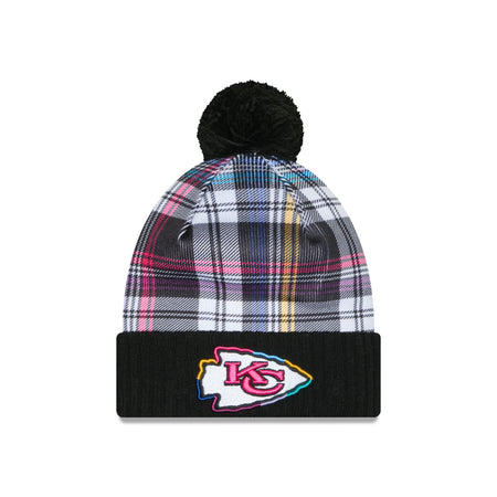 Kansas City Chiefs 2024 Crucial Catch Sport Pom Knit Hat