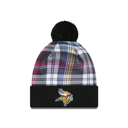 Minnesota Vikings 2024 Crucial Catch Sport Pom Knit Hat