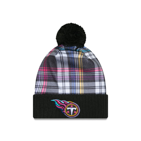 Tennessee Titans 2024 Crucial Catch Sport Pom Knit Hat