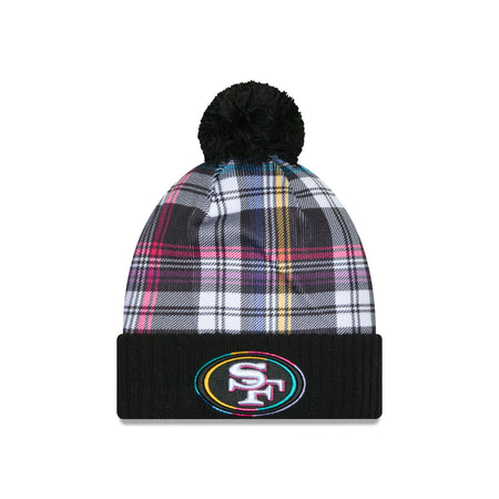 San Francisco 49ers 2024 Crucial Catch Sport Pom Knit Hat