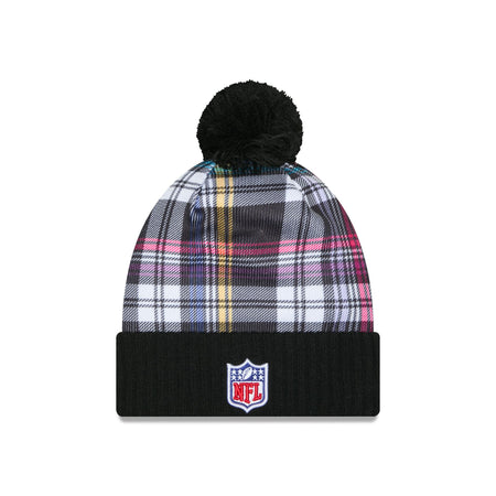 San Francisco 49ers 2024 Crucial Catch Sport Pom Knit Hat