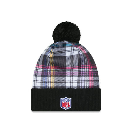 Pittsburgh Steelers 2024 Crucial Catch Sport Pom Knit Hat