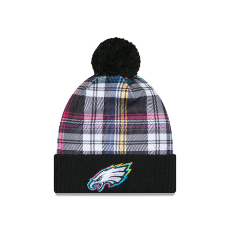 Philadelphia Eagles 2024 Crucial Catch Sport Pom Knit Hat