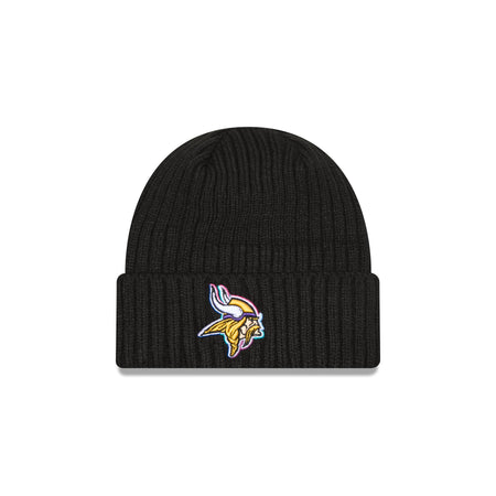 Minnesota Vikings 2024 Crucial Catch Tech Knit Hat