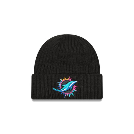 Miami Dolphins 2024 Crucial Catch Tech Knit Hat