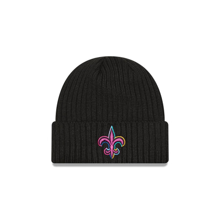 New Orleans Saints 2024 Crucial Catch Tech Knit Hat