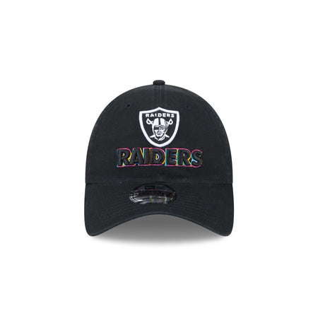 Las Vegas Raiders 2024 Crucial Catch 9TWENTY Adjustable Hat