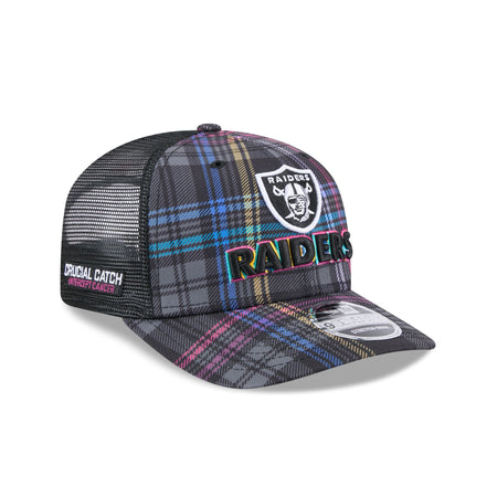 Las Vegas Raiders 2024 Crucial Catch 9SEVENTY Trucker Hat