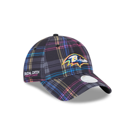 Baltimore Ravens 2024 Crucial Catch Women's 9TWENTY Adjustable Hat