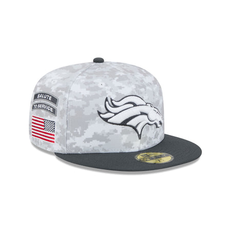 Denver Broncos 2024 Salute to Service 59FIFTY Fitted Hat