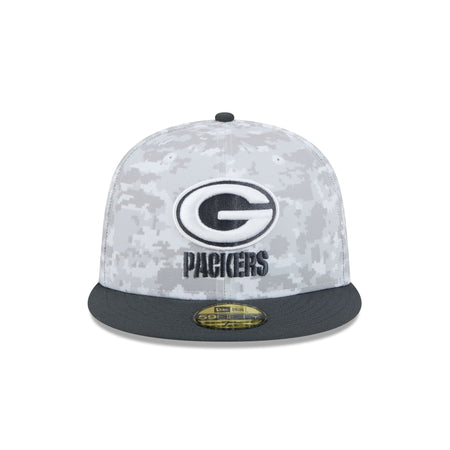 Green Bay Packers 2024 Salute to Service 59FIFTY Fitted Hat