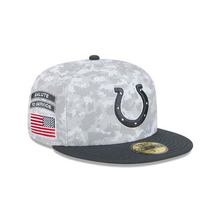 Indianapolis Colts 2024 Salute to Service 59FIFTY Fitted Hat