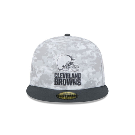 Cleveland Browns 2024 Salute to Service 59FIFTY Fitted Hat