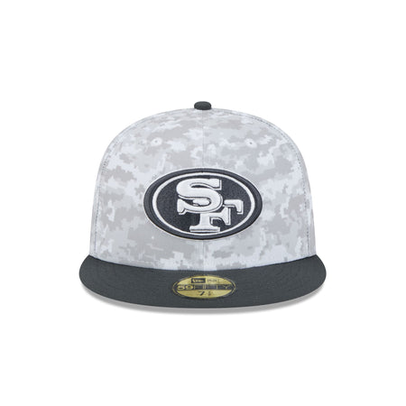 San Francisco 49ers 2024 Salute to Service 59FIFTY Fitted Hat