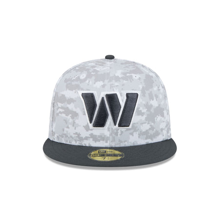 Washington Commanders 2024 Salute to Service 59FIFTY Fitted Hat