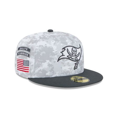 Tampa Bay Buccaneers 2024 Salute to Service 59FIFTY Fitted Hat