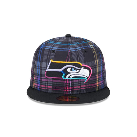 Seattle Seahawks 2024 Crucial Catch 59FIFTY Fitted Hat