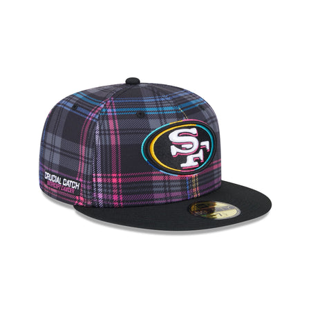 San Francisco 49ers 2024 Crucial Catch 59FIFTY Fitted Hat