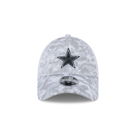 Dallas Cowboys 2024 Salute to Service 9FORTY Stretch-Snap Hat