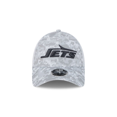 New York Jets 2024 Salute to Service 9FORTY Stretch-Snap Hat