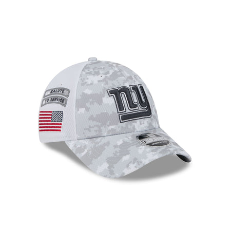 New York Giants 2024 Salute to Service 9FORTY Stretch-Snap Hat