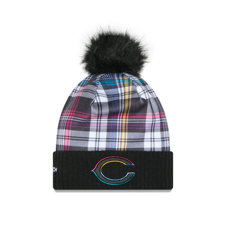 Chicago Bears 2024 Crucial Catch Women's Pom Knit Hat