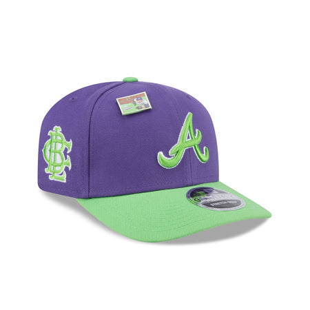 Big League Chew X Atlanta Braves Swingin' Sour Apple 9SEVENTY Stretch-Snap Hat