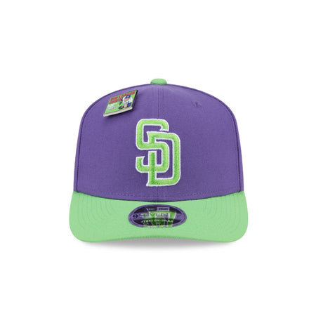 Big League Chew X San Diego Padres Swingin' Sour Apple 9SEVENTY Stretch-Snap Hat