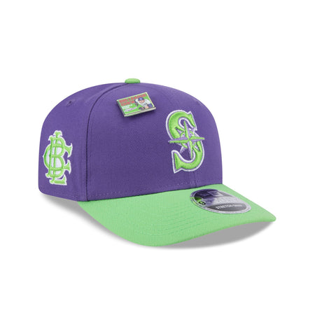 Big League Chew X Seattle Mariners Swingin' Sour Apple 9SEVENTY Stretch-Snap Hat