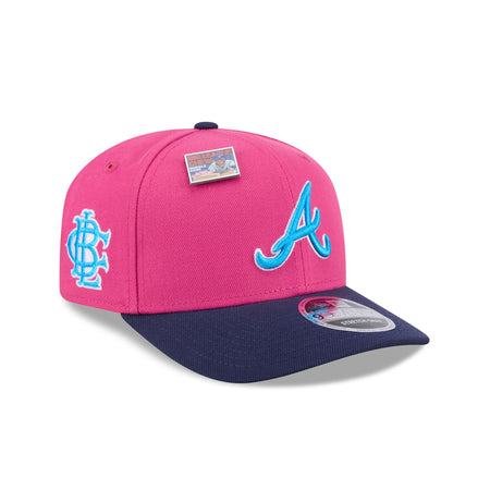 Big League Chew X Atlanta Braves Big Rally Blue Raspberry 9SEVENTY Stretch-Snap Hat