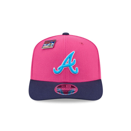 Big League Chew X Atlanta Braves Big Rally Blue Raspberry 9SEVENTY Stretch-Snap Hat