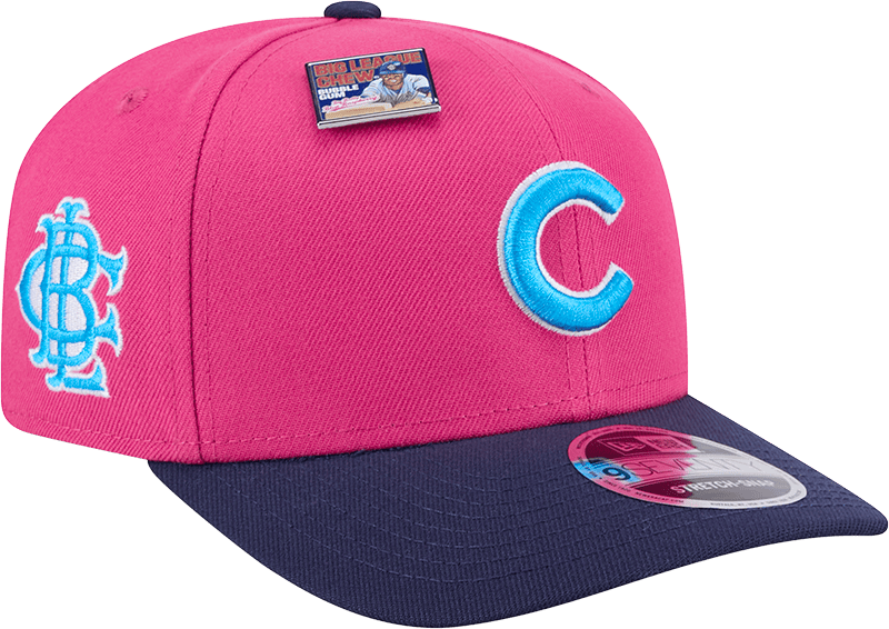 Big League Chew X Chicago Cubs Big Rally Blue Raspberry 9SEVENTY Stretch-Snap Hat