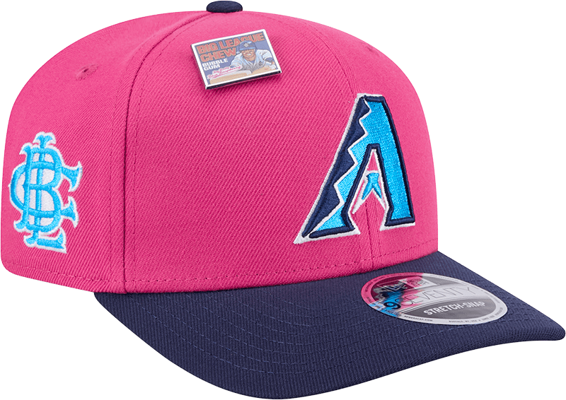 Big League Chew X Arizona Diamondbacks Big Rally Blue Raspberry 9SEVENTY Stretch-Snap Hat