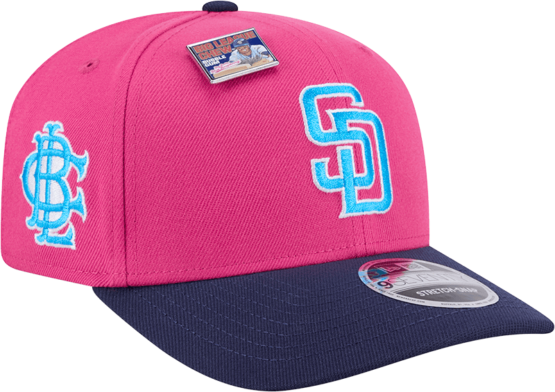 Big League Chew X San Diego Padres Big Rally Blue Raspberry 9SEVENTY Stretch-Snap Hat