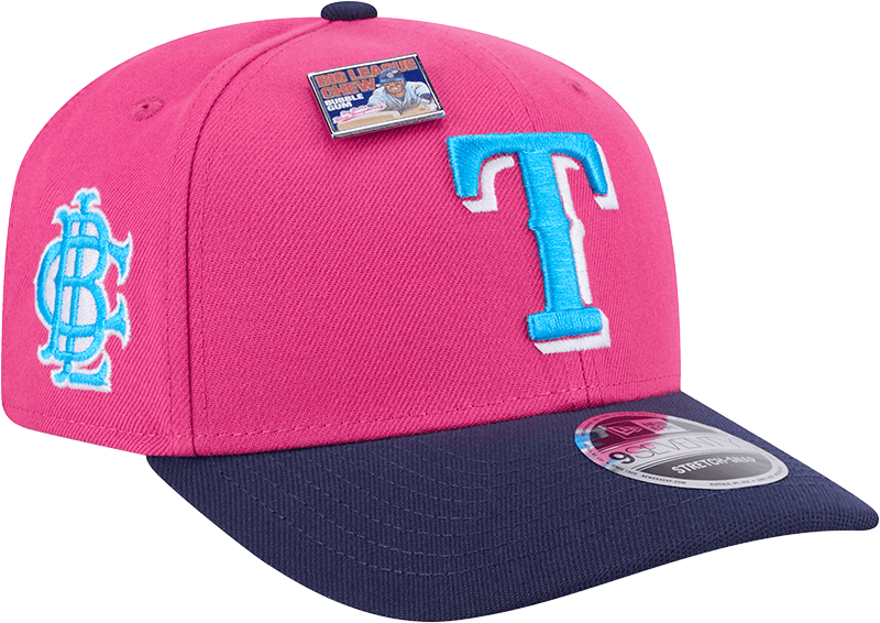 Big League Chew X Texas Rangers Big Rally Blue Raspberry 9SEVENTY Stretch-Snap Hat