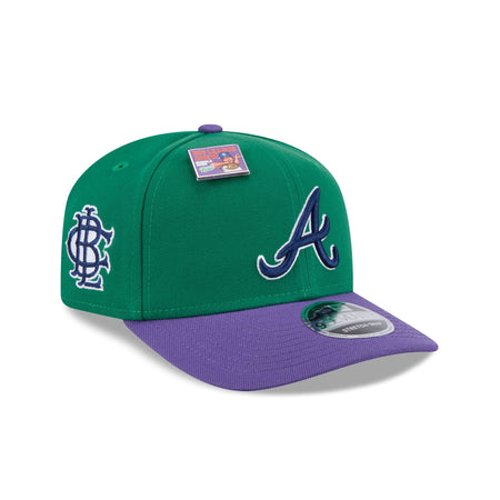 Big League Chew X Atlanta Braves Ground Ball Grape 9SEVENTY Stretch-Snap Hat