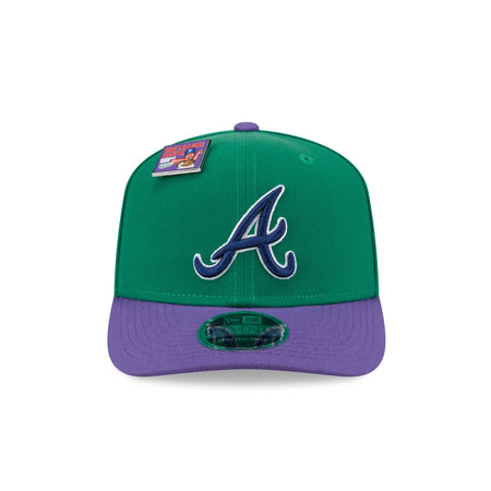 Big League Chew X Atlanta Braves Ground Ball Grape 9SEVENTY Stretch-Snap Hat