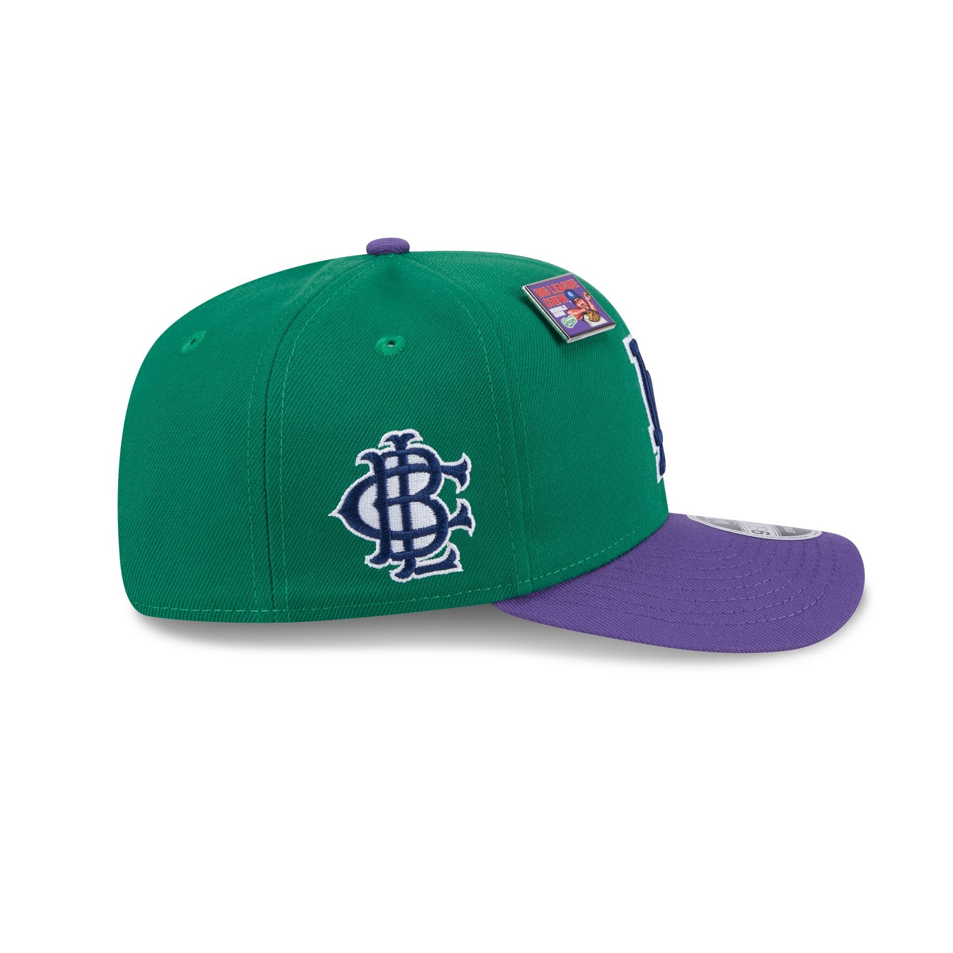 Los Angeles Dodgers fitted 7 good 1/4 grape