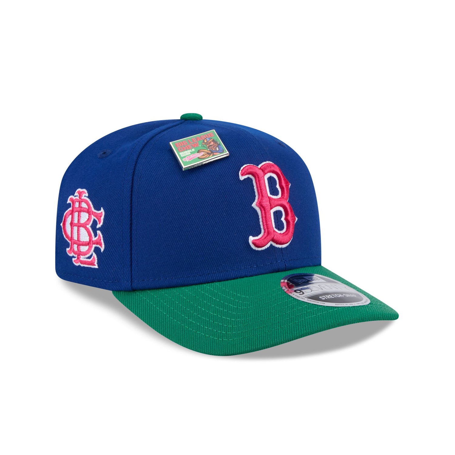 Big League Chew X Boston Red Sox Wild Pitch Watermelon 9SEVENTY Stretch-Snap Hat