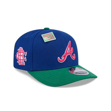 Big League Chew X Atlanta Braves Wild Pitch Watermelon 9SEVENTY Stretch-Snap Hat