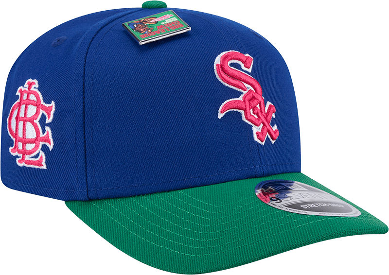 Big League Chew X Chicago White Sox Wild Pitch Watermelon 9SEVENTY Stretch-Snap Hat