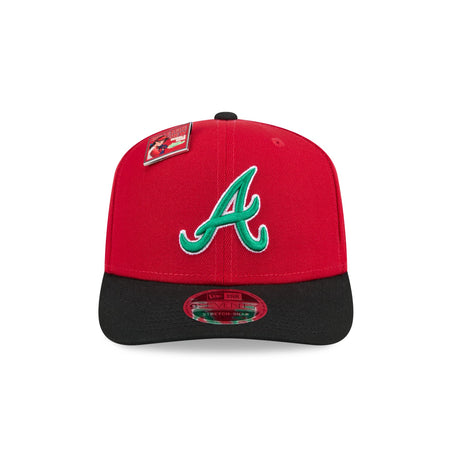 Big League Chew X Atlanta Braves Slammin' Strawberry 9SEVENTY Stretch-Snap Hat