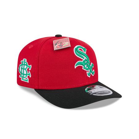 Big League Chew X Chicago White Sox Slammin' Strawberry 9SEVENTY Stretch-Snap Hat