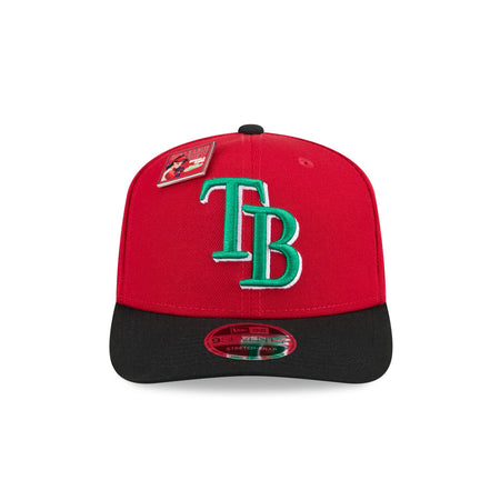 Big League Chew X Tampa Bay Rays Slammin' Strawberry 9SEVENTY Stretch-Snap Hat