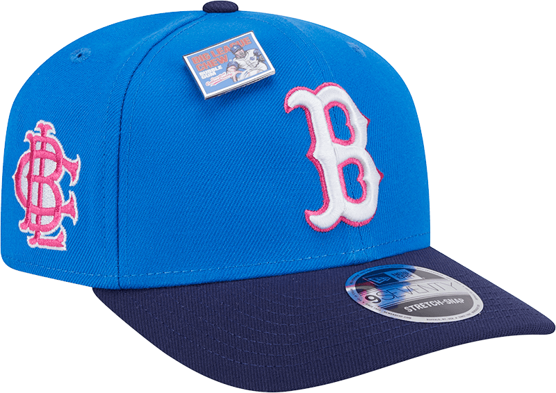 Big League Chew X Boston Red Sox Curveball Cotton Candy 9SEVENTY Stretch-Snap Hat