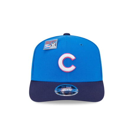 Big League Chew X Chicago Cubs Curveball Cotton Candy 9SEVENTY Stretch-Snap Hat