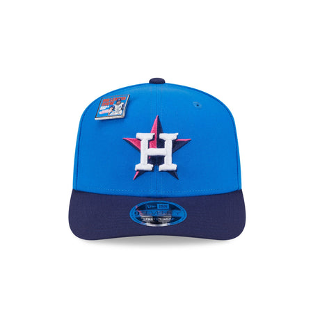 Big League Chew X Houston Astros Curveball Cotton Candy 9SEVENTY Stretch-Snap Hat