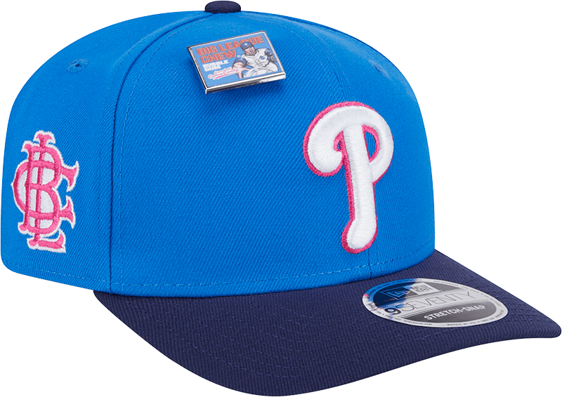 Big League Chew X Philadelphia Phillies Curveball Cotton Candy 9SEVENTY Stretch-Snap Hat